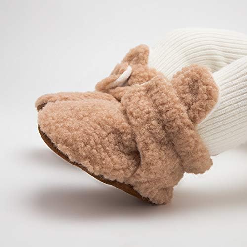 Flair-Infused Non-Slip Baby Booties for Newborns