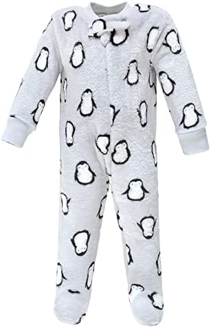 Hudson Baby Baby Girls Plush Sleep and Play Set 1