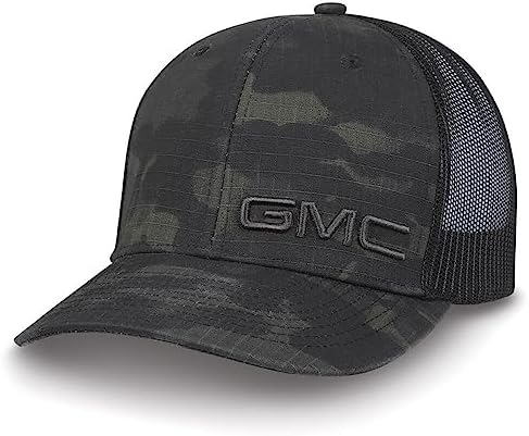 SR1 Performance Multicam Snapback Hat - Camo Cap with embroidered GMC LogO