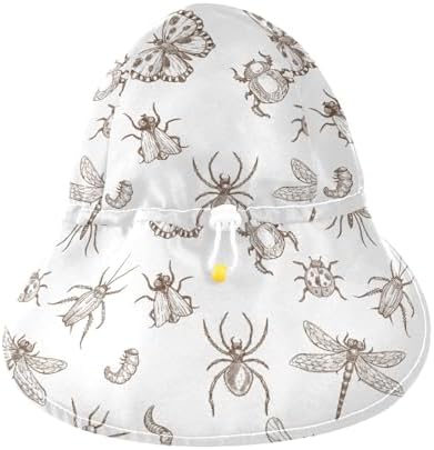 Adjustable Baby Sun Hat for Kids Toddler Beach Bucket Hats