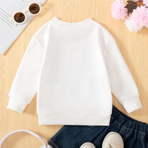 DOSYZTO Toddler Baby Girl Birthday Sweater Fun Comfortable