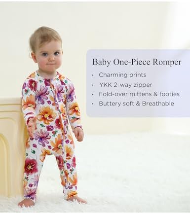 EASWEET Baby One-Piece Romper - Comfort Style