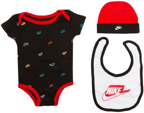 Nike 3-Piece Bib Gift Set for Baby Girls
