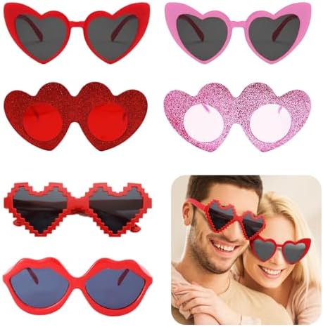 Valentines Eye-catching Heart Sunglasses