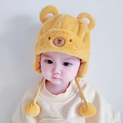 Cartoon Faux Fur Winter Hat for Kids