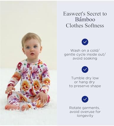 EASWEET Baby One-Piece Romper - Comfort Style