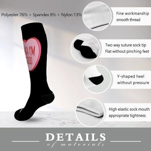 Humorous Long Socks for Men