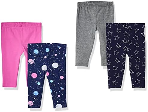 Hudson Baby Baby Girls Cotton Pants and Leggings