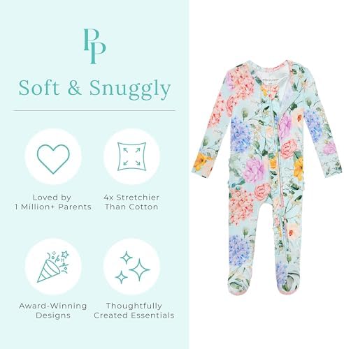 Posh Peanut Footie Pajamas for Baby Girls