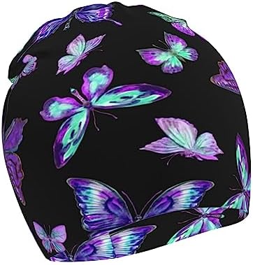 Butterfly Kids Beanie Hats Warm Knit Cap