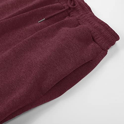 Womens High Waisted Jogger Sweatpants with Pockets