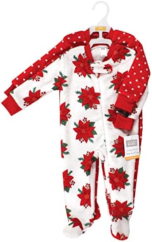 Hudson Baby Baby Girls Plush Sleep Play