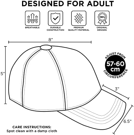 Disney Mens Baseball Cap Mickey Mouse Adjustable Hat