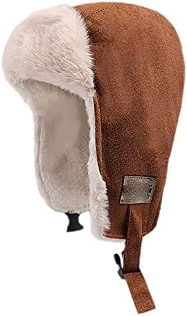 Warm Windproof Winter Trapper Hat for Men Women