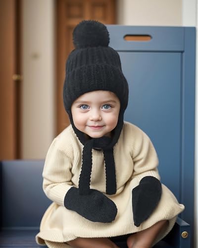 Keep Warm for Winter Baby Toddler Hats Gloves Perfect Winter Gift