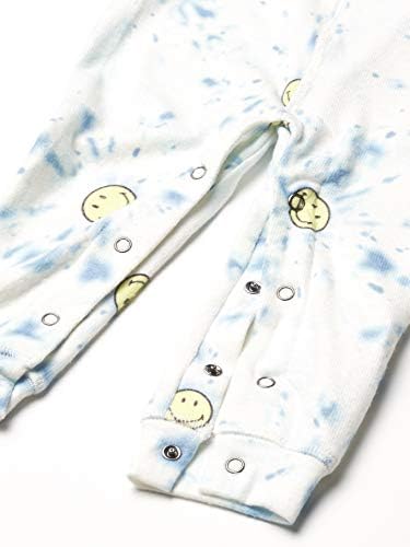 Adorable Peachy Design Blanket Sleeper with Snapping Closures for Baby Girls