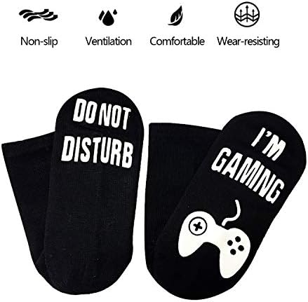 NDLBS into Christmas Gaming Socks for Men