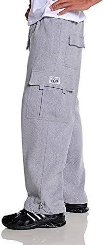 Pro Club Mens Heavyweight Fleece Cargo Pants