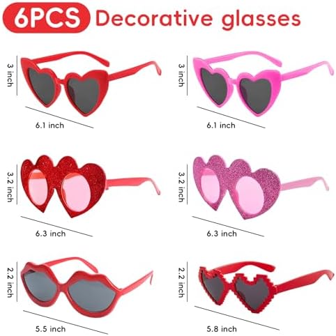 Valentines Eye-catching Heart Sunglasses