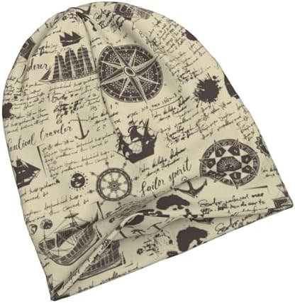Novelty Unisex Beanie Hat Winter Skull Cap Knit Cuff