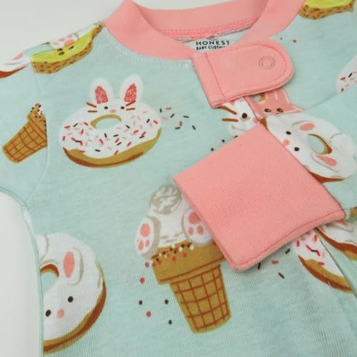 HonestBaby Organic Cotton Pjs Soft comfy for Baby Toddler