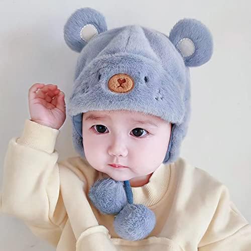 Cartoon Faux Fur Winter Hat for Kids