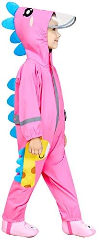 IWIHMIV Toddler Rain Poncho with Hood 1