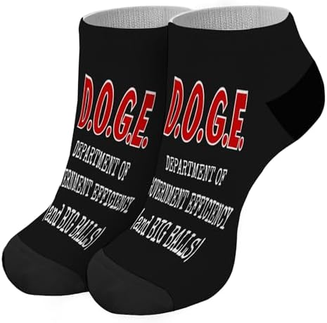 DOGE Mens Socks Quirky Comfortable