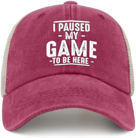 Funny Trucker Hat for Gamers