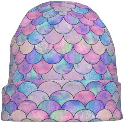 Novelty Beanie Hat for Men Women Winter Knit Cuffed Skull Cap