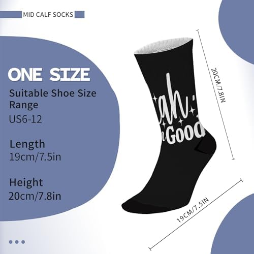 Generic Mens Casual Knee-High Socks