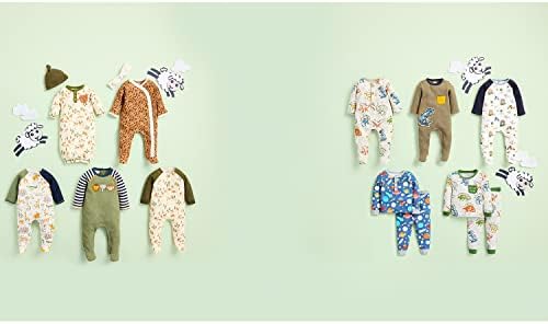 MudPie Baby Girl SafariCrochet Sleepers Set