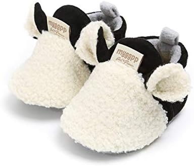 Love Cozy Fleece Slippers for Infant Toddler Baby