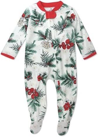Organic Cotton Baby Sleepwear Holiday-Themed Pajamas for Kids