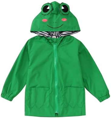 Cute Toddler Rain Jacket for Boys and Girls