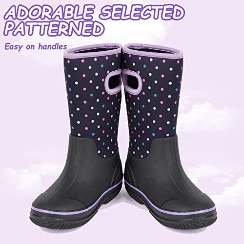 Outee Toddler Waterproof Neoprene Rain Boots