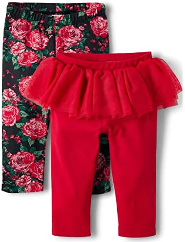 Adorable 2-Pack of Floral Baby Leggings