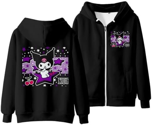 Kuro-mi Cartoon Lisa Kashiwane Womens Hoodie