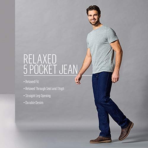 Rustler Mens Classic Relaxed Fit Denim Jeans Comfort Captivates Reinvents Style