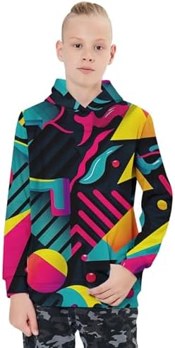 Cozy 3D Graphic Hoodie for Kids