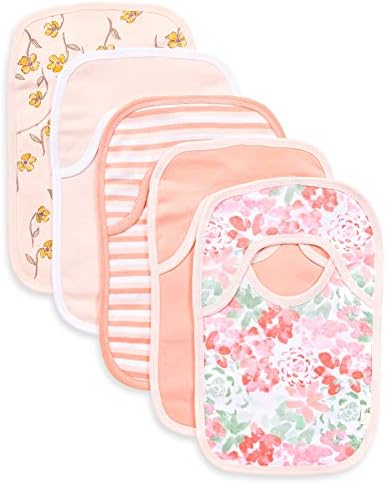 Burts Bees Baby Sleepy Bibs Stylish Soft Perfect for Little Ones