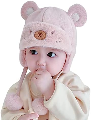 Cartoon Faux Fur Winter Hat for Kids