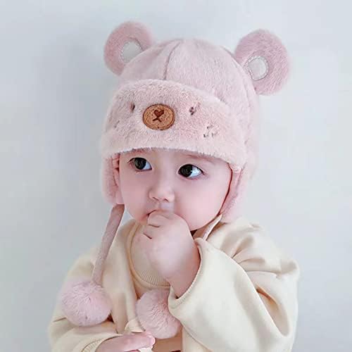 Cartoon Faux Fur Winter Hat for Kids