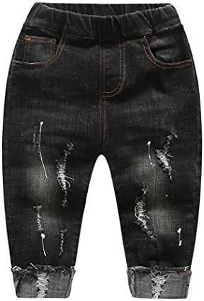 KIDSCOOL SPACE - Ripped Denim Jeans for Baby Toddler