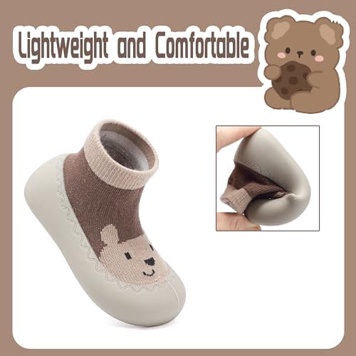 Anproity Baby Sock Shoes for First Walking 1