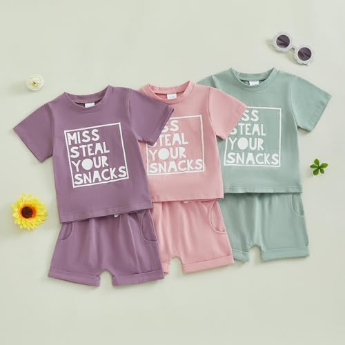 LIO Mengzi Toddler Girl Summer Outfit