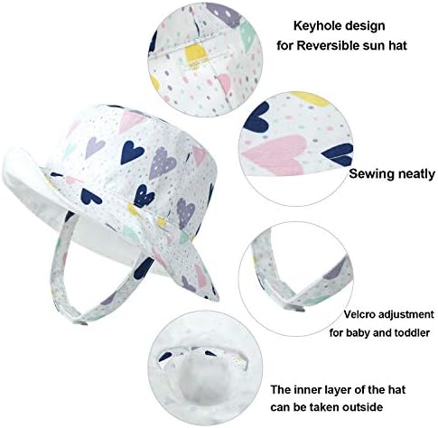 reversible sun hat kids upf50
