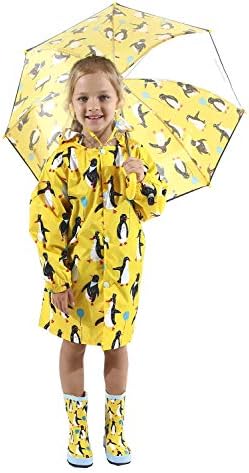 HTER - Cartoon Kids Rain Coated Jacket