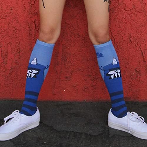 TeeHee Crazy Fun Knee High Socks for Women Party Events