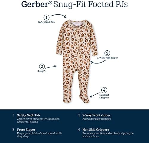 Gerber Butterfly-Soft Snug Fit Pajamas
